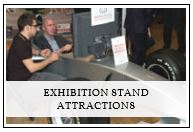 Exhibition, conferences and trade fair fun activities