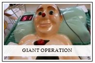 Giant operation game for hire in UK