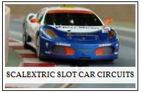 Custom scalextric racing circuit