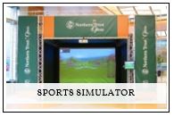 Giant multi sports games simulator hire