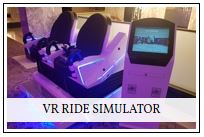 Virtual Reality 2 seater ride simulator hire