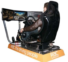 Mobile fuel efficiency Car driving simulator 