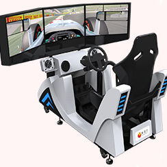 Motion car racing simulator for hire