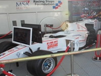 Full size mobile Formula 1 race simulator