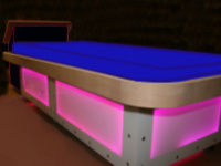 Sensory bed for relaxation and wellness