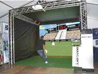 Rugby sports simulator for hire