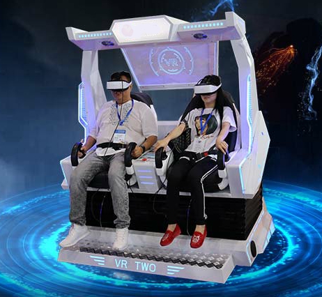 Virtual Reality 2 seater ride simulator