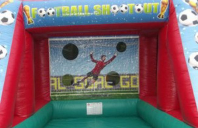 Penalty shoot out football game hire