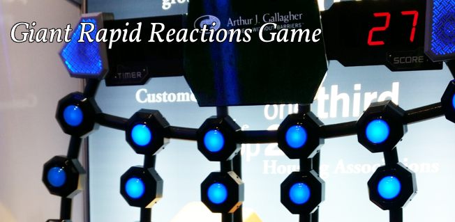 Giant rapid reactions game hire