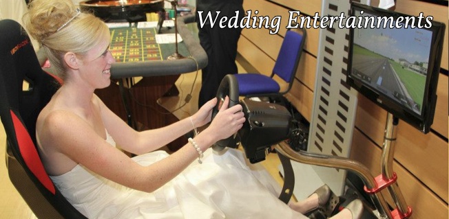 Wedding party entertainments and fun activities